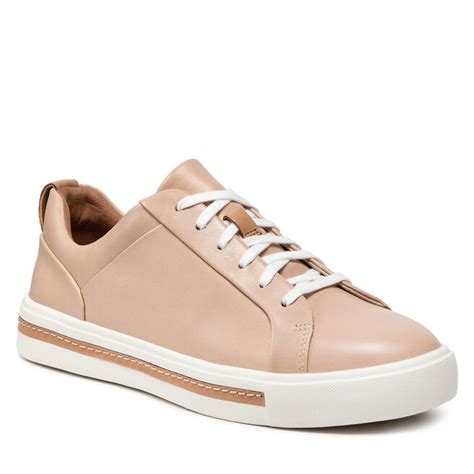 blush leather sneakers|More.